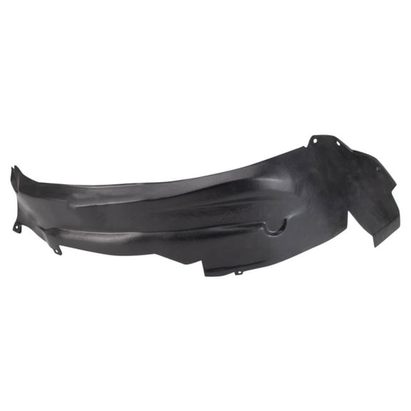 TRQ Front Right Rearward Inner Fender Liner Black Passenger Side Fits Select 1997-1999 Cadillac DeVille GM1249169