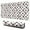 White Cow Bow, variant on Long Mouse Pads for Desk,White Cow Milk Cow Pattern Desk Mats on Top Of Desks, Desk Mouse Pad Extra Large with 3mm Non-Slip Base and Stitched Edge for Gaming,Office,Work,Home 31.5"x11.8"