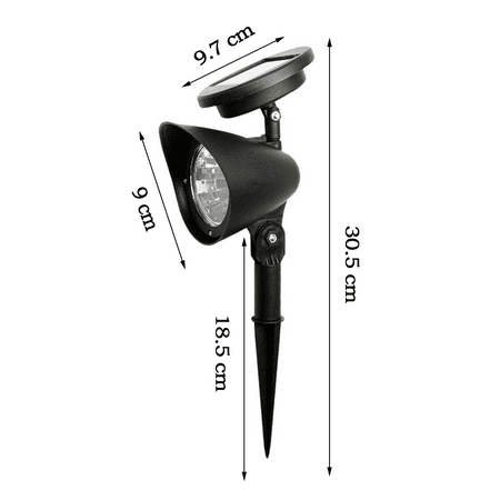 

Solar Powered Spotlights 4LED Courtyard Lights Outdoor Lighting Decorative Lights Villa Lights