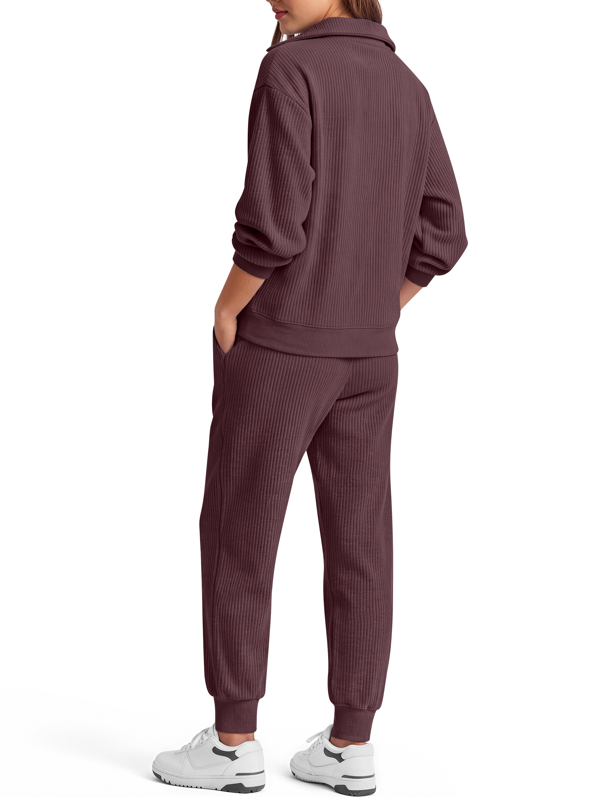 Fantaslook Women's Half Zip Sweatsuit 2-Piece Set photo 5