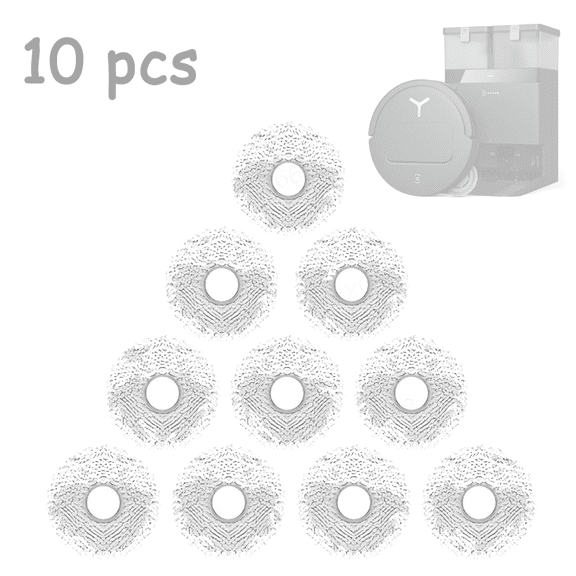 FOR ECOVACS T50 PRO OMNI /T50PRO / T50 OMNI Robot Vacuum Spare Parts Main Side Brushes Mop Cloths HEPA Filters Dust Bags Accessories T50 Replacement Kit for Ecovacs
