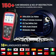 Autel MaxiTPMS TS508WF TPMS Relearn Tool Upgrade of TS508 TS408 TPMS Tool Activate/Relearn All Sensors Program Autel Sensors TPMS Reset/Diagnosis Read/Clear TPMS Code Free Lifetime Update