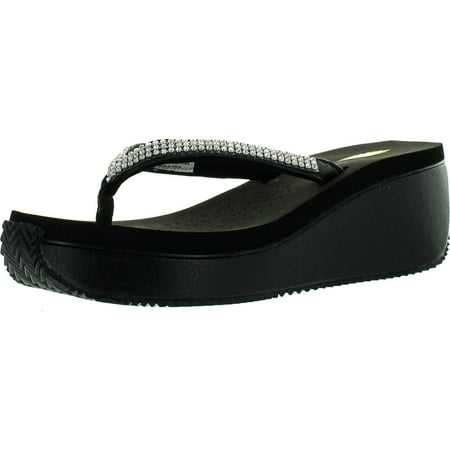 

Volatile Womens Corrine Thong Sandal Black 7