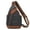 Black, variant on Canvas Sling Bag - Crossbody Backpack Shoulder Daypack Rucksack for Men Women
