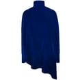 thumbnail image 7 of Wowcloth Woman's Velvet Blouse, Solid Color High Neck Long Sleeve, Elegant and Soft, for Fashion and Daily Wear, 7 of 7