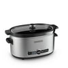 KitchenAid Used 6-Quart Slow Cooker with Glass Lid | Stainless Steel