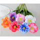 thumbnail image 3 of Nvzi 3 tulipanes artificiales, flores falsas, flores artificiales para decoración de bodas, 3 of 5