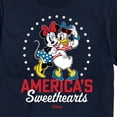 thumbnail image 3 of Disney - Americana - Americas Sweethearts - Adult Short Sleeve Graphic T-Shirt, 3 of 5