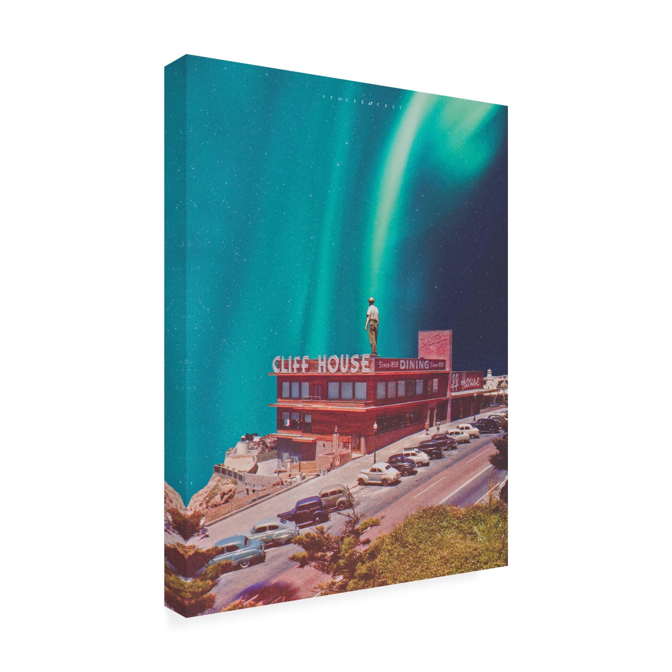 Trademark Fine Art spacerocket art 270 Canvas Wall Art