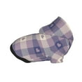 thumbnail image 2 of KLL Heart Check Plaid for Basic Dog Hoodie - Pet Hoodie Sweater with Leash Hole - Cute Dog Sweatshirt - Pet Clothes Hooded Sweatshirt for Dog & Cat -X-Small, 2 of 8