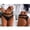 Black, variant on Womens No Show Seamless Fishnet Cheeky Briefs - Black Polyamide 1 Pack,Size XL