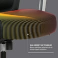 thumbnail image 6 of Shaquille O'Neal Rion Ergonomic Heavy-Duty Office Chair, PureSoft Upholstery, High-Back Desk Chair with 400 lb Capacity, Black, 6 of 14