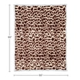 thumbnail image 6 of Somerset Home 50x60-Inch Machine-Washable Fleece Blanket (Giraffe), 6 of 6