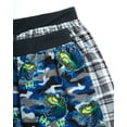 thumbnail image 2 of Quad Seven Boys' Pajama Pants - 2 Pack Fleece Sleep and Lounge Pants (Size: 8-18), 2 of 6