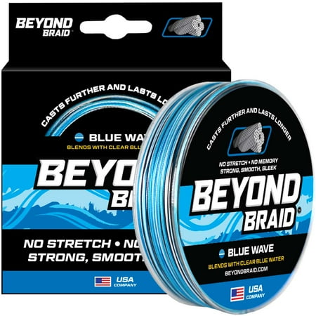 UPC: 0850019854701 | Beyond Braid Blue Wave 2000 yards 8lb