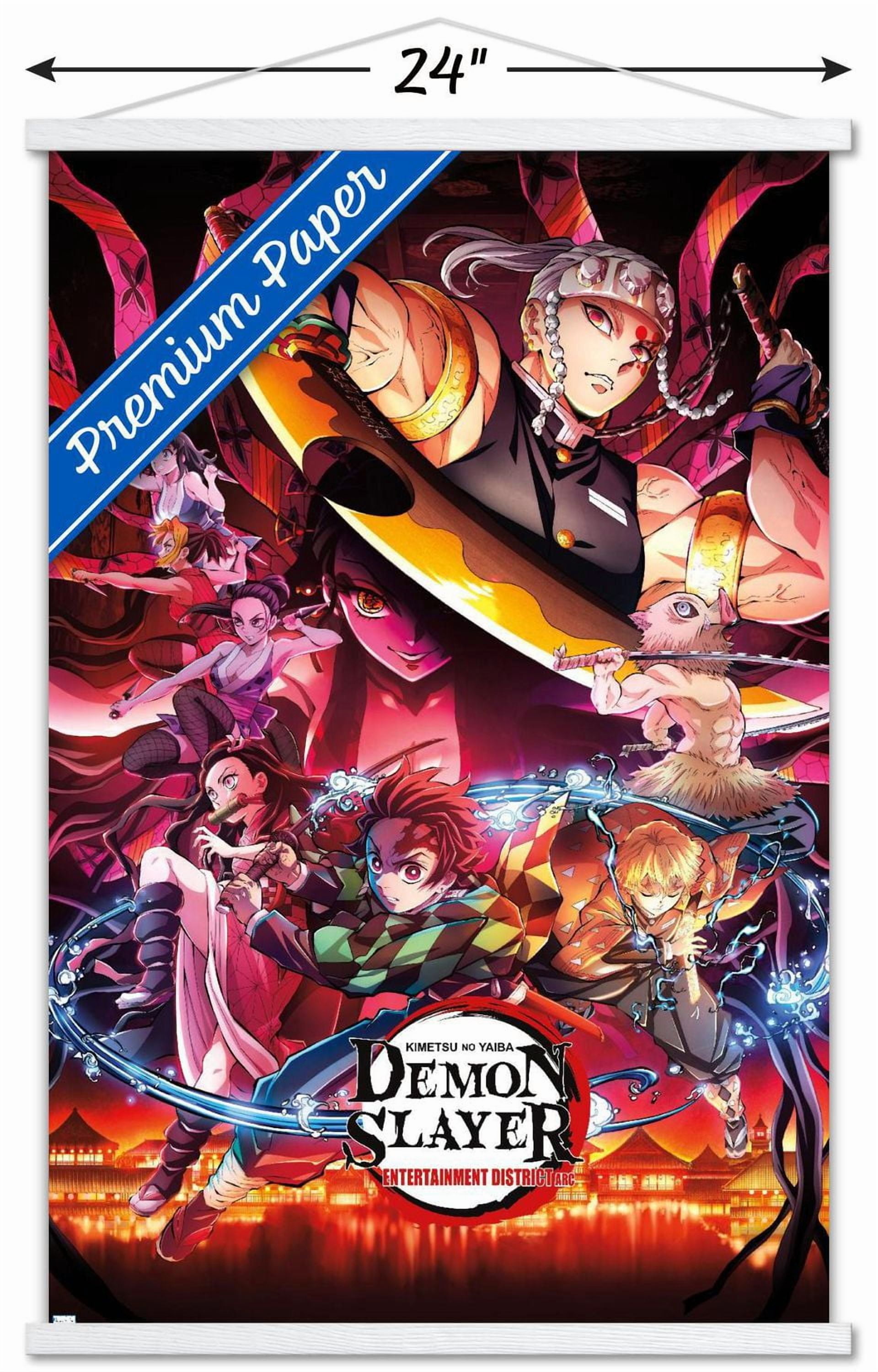 Demon Slayer - Key Visual 1 Wall Poster, 22.375" x 34"