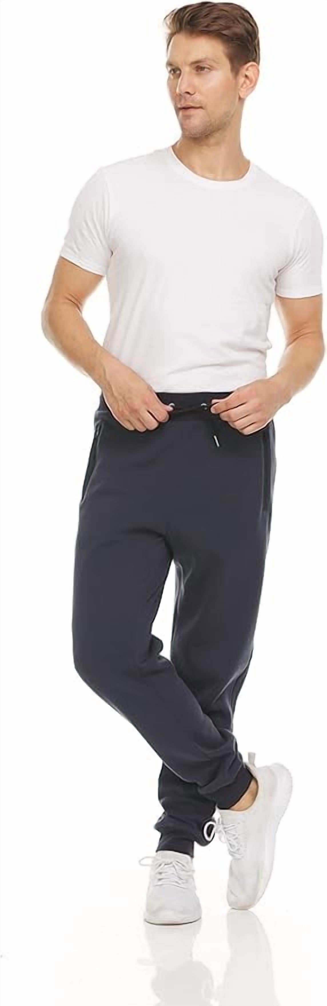 PC Men's Fleece Sweatpants Joggers, 3-Pack photo 3