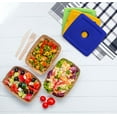 thumbnail image 4 of Healthy Packers Ice Pack for Lunch Box - Freezer Packs - Original Cool Pack | Slim & Long-Lasting Ice Packs for Your Lunch or Cooler Bag (5 Pack -Colored), 4 of 7