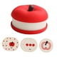 thumbnail image 3 of Juego de 5 posavasos con forma de fruta, portátiles, resistentes al calor, fáciles de limpiar, con capacidad para 5 posavasos, tapetes para tazas,, 3 of 9