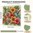 thumbnail image 2 of Sunflower Hummingbird DIY Framed Pearl Painting Kit, Special Shaped Drill Diamond Art Painting Kit, Pearl Gem Art, 20x20cm, 2 of 16