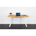 thumbnail image 5 of EFFYDESK TerraDesk Eco-Friendly Height-Adjustable Electric Standing Desk - Made from Recycled Chopsticks with Cable Management Tray and 10-Year Warranty, 5 of 5