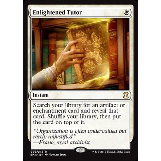 Enlightened Tutor 009 249 Eternal Masters A Single Individual Card From The Magic The Gathering Mtg Trading And Collectible Card Game Tcg Ccg By Magic The Gathering Walmart Com Walmart Com