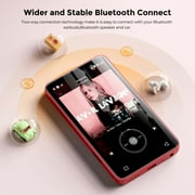Innioasis Digital Device, 160GB MP3 Player with Bluetooth, S4 WiFi Music Player, 4 Android MP4 for Kids (Black_Red)