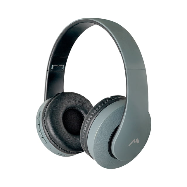 Audífonos hifi Mitzu MH-9391GY Bluetooth Manos libres Diadema ajustable