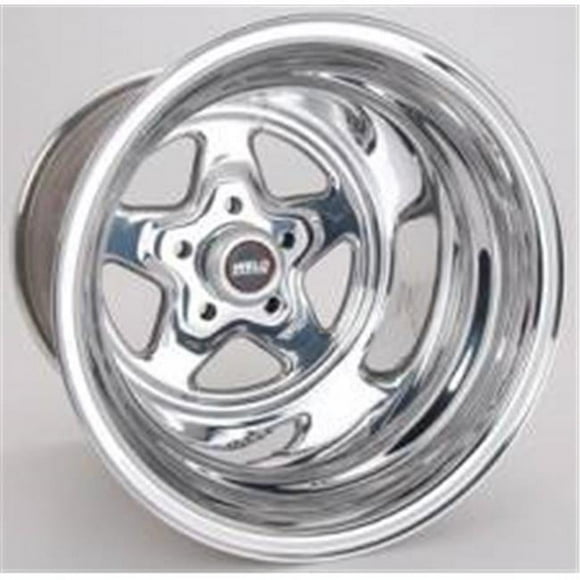 Weld Racing WEL96-515208 15 x 15 in. 5 x 4.5 in. Bolt Circle 4.5 in. Back Spacing 18.4 lbs Pro Star Polished Wheel