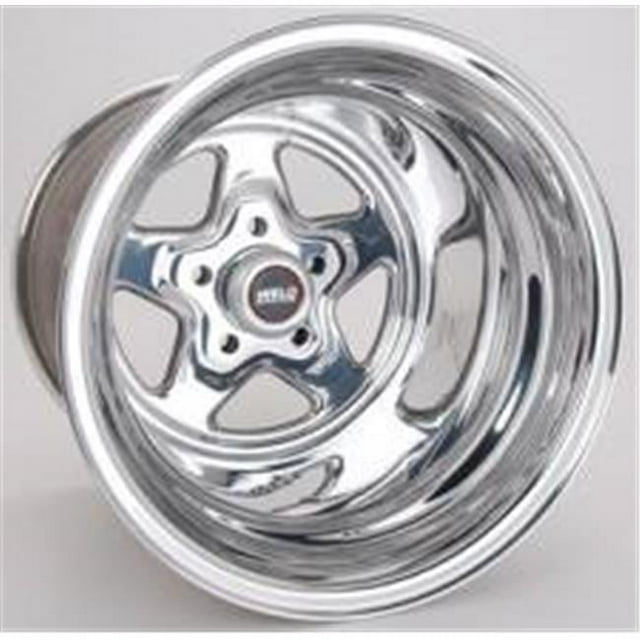 Weld Racing WEL96-515208 Roue Polie Pro Star 15 x 15 Po 5 x 4.5 Po Espacement du Dos 4.5 Po
