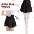 thumbnail image 6 of Girls Ballet Skirt Women Adult Dance Skirt Toddler Wrap Chiffon Skirt Leotard Adjustable Ballerina Dance Clothes, 6 of 9