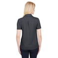 thumbnail image 2 of Ladies' CrownLux Performance Address MÃ©lange Polo - BLACK HEATHER - XS, 2 of 3