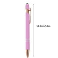 thumbnail image 2 of CoreLiving 12 Pack Hot Pink Pen Gift Set, Ballpoint Pen with Stylus Tip, 1.0 mm Black Ink Smooth Writing Pens, Metal Stylus Ink Pens Bulk, 2 of 8