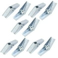 thumbnail image 1 of Unique Bargains M6 Dia Female Thread Spring Loaded Hollow Wall Anchor Toggle Wing Nut 10pcs, 1 of 1