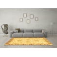 thumbnail image 3 of Ahgly Company Indoor Square Oriental Brown Traditional Area Rugs, 5' Square, 3 of 4