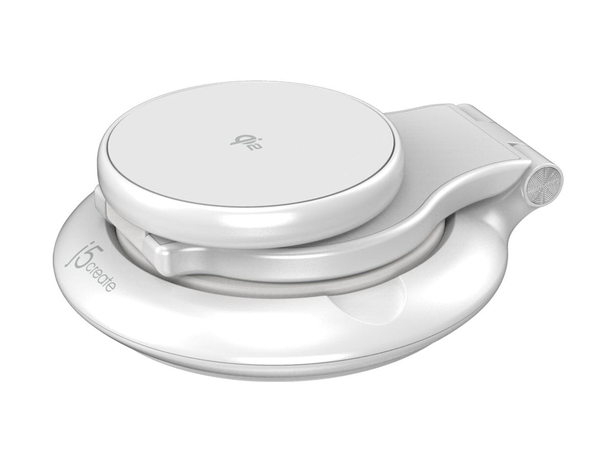 j5create Qi2 3-in-1 Magnetic Foldable Wireless Charging Station, JUPW3415