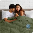 thumbnail image 3 of Down Alternative Comforter Set - 3-Pieces - All Seasons - Oversized King, Cypress, 3 of 8