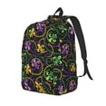 thumbnail image 2 of KLL Mardi Gras6 Print Travel Laptop Backpack - College Backpack Business Work Bag Nurse Bag Casual Daypack for Weekender Business Hiking -Small, 2 of 6