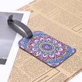 thumbnail image 2 of Cuadros Decorativos Etiqueta de equipaje de cuero de punto de cruz de mandala de pintura de diamante en forma especial de bricolaje JShteea  Nuevos Originales, 2 of 8