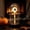 White, variant on Halloween Glowing Eyeball Night Light – LED Color-Changing Eye in Glass Dome for Party, Bar & Bedroom Decor (Gothic Horror Accent, Spooky Table Centerpiece)