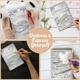 thumbnail image 5 of Netecom Autumn Charm Coloring Book Spiral Bound for Adults, A5 Wooden Cover, 30 Charming Coloring Pages of Fall Scenes for Stress Relief and Relaxation, 5 of 6