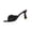 Black, variant on Women's Kitten Heels Pumps Open Toe Mules Heels Slip On Lace Heeled Sandals Summer Dress Shoes for Party Wedding