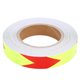 thumbnail image 2 of 25M x 2,5cm VehÃ­culo Cinta Reflexiva de Advertencia Etiqueta de Flechas Verde Fluorescente y Rojo Unique Bargains Etiqueta engomada reflectante del coche, 2 of 3