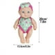 thumbnail image 2 of Muñeca de simulación relajante Muñeca de vinilo Juguete de peluche para niños Regalo Juguete para niños, 2 of 2