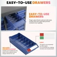 thumbnail image 4 of 40-Drawer Plastic Parts Cabinet - Bolt and Nut Tool Storage Cabinet Drawers for OrganizeNuts Bolts Screw Nail Bins Garage, Classroom, Utility Room, 4 of 8