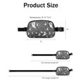 thumbnail image 4 of Ghost and Spider Web Halloween Pattern Cute Fanny Packs for Women,Travel Waterproof Crossbody Fanny Bags Waist Purse for Women Anti Theft Adjustable Strap for Running Travel Cycling, 4 of 4