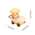 thumbnail image 3 of Vikszoy Toys Clearance Simulated Dessert Car Toy Ice Cream Truck Ice Cream Vending Car Model Miniature Ornament Children's Play Toy Holiday Birthday Gift, 3 of 4