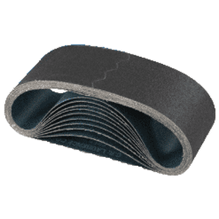 

CRL CRL4X24400X 4 x 24 400X Grit Glass Grinding Belts for Portable Sanders - 10/Bx