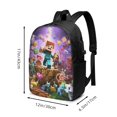 thumbnail image 3 of Minecraft Movie Backpack Laptop Backpack for Teen Women men 17 Inch Casual Daypack, 3 of 8