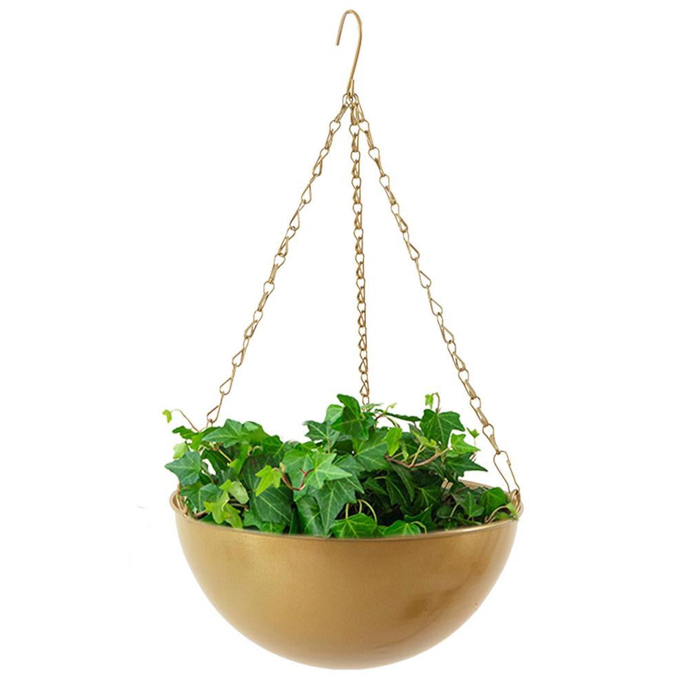 Outdoor Plant For Indoor Hanging Basket Pot with sauce 200mm & 250mm 